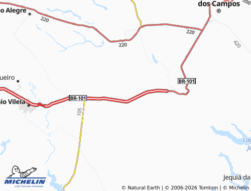 Mappa MICHELIN Luziápolis - ViaMichelin