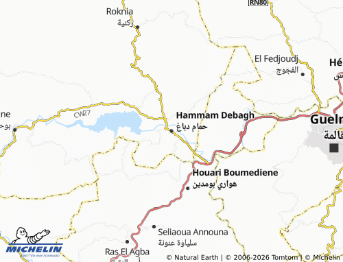 Mappa MICHELIN Hammam Dabbagh - ViaMichelin