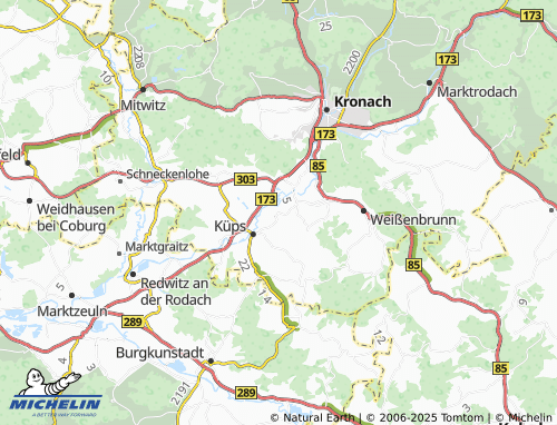 Mapa MICHELIN Au - ViaMichelin