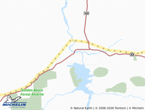 Mappa MICHELIN Jibiya - ViaMichelin