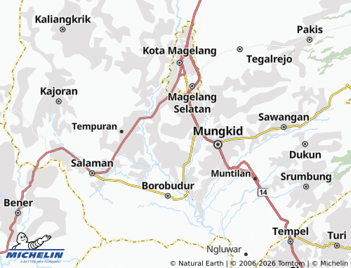 Carte MICHELIN Bondowoso - ViaMichelin