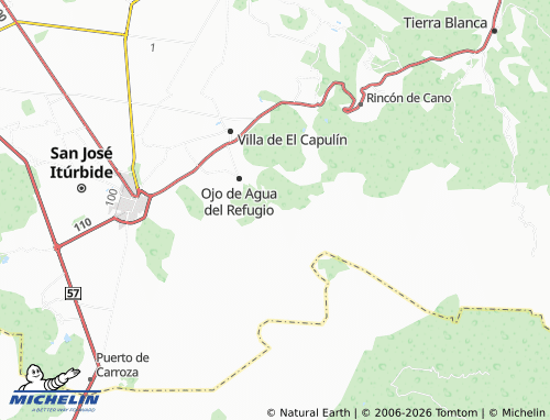 Mappa MICHELIN Las Tuzas - ViaMichelin