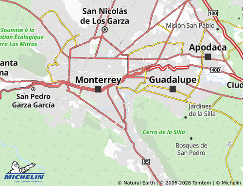 MICHELIN-Landkarte Iconos - ViaMichelin