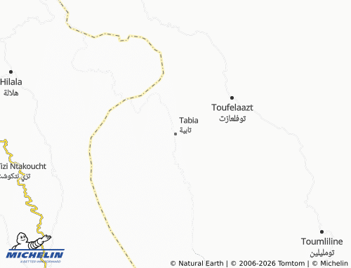 MICHELIN Tabiyah map - ViaMichelin