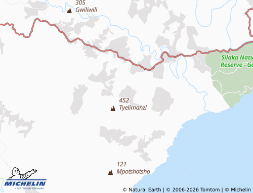 MICHELIN-Landkarte Butho - ViaMichelin