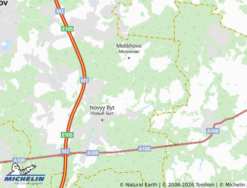 Carte MICHELIN Mal'tsy - ViaMichelin