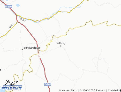 Mappa MICHELIN Deliktaş - ViaMichelin