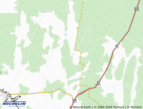 MICHELIN Tanque Nuevo map - ViaMichelin