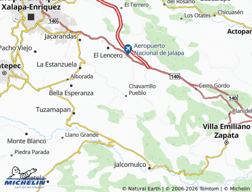 Mapa MICHELIN Chavarrillo Pueblo - ViaMichelin