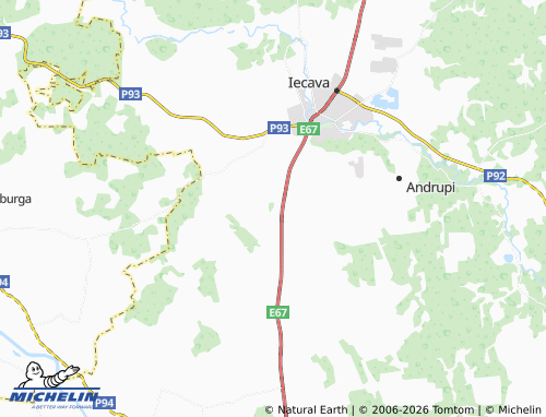 Mapa MICHELIN Zorģi - ViaMichelin