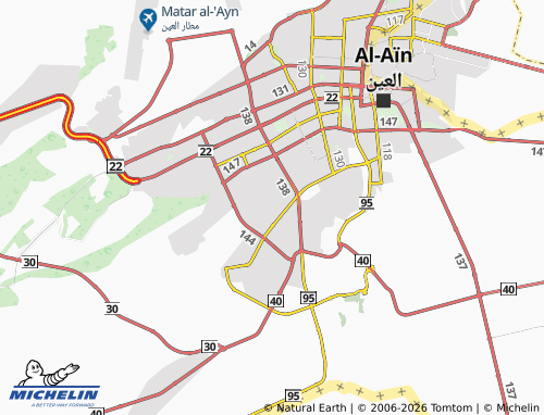 MICHELIN Ramlat Zakher map - ViaMichelin