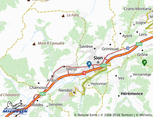 Mappa MICHELIN Vens - ViaMichelin