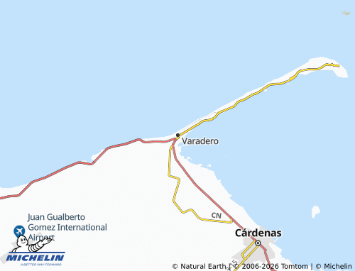 MICHELIN-Landkarte Varadero - ViaMichelin