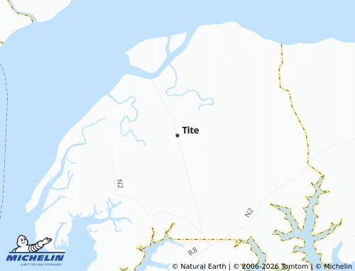 Mappa MICHELIN Tite - ViaMichelin