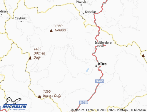 MICHELIN Karaman map - ViaMichelin