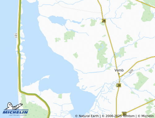 MICHELIN-Landkarte Skalstrup - ViaMichelin