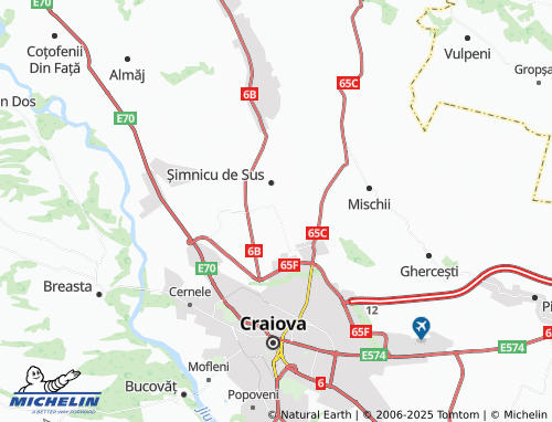 Carte MICHELIN Jieni - ViaMichelin