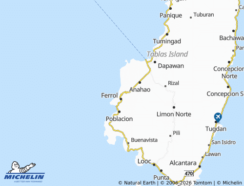 Mappa MICHELIN Tubigon - ViaMichelin
