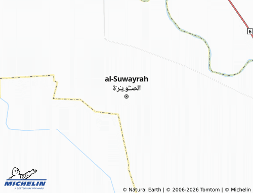 Mapa MICHELIN al-Suwayrah - ViaMichelin