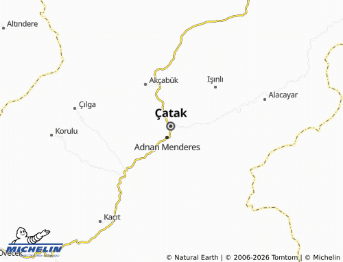 MICHELIN Cumhuriyet map - ViaMichelin
