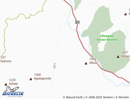 MICHELIN Chingondo map - ViaMichelin
