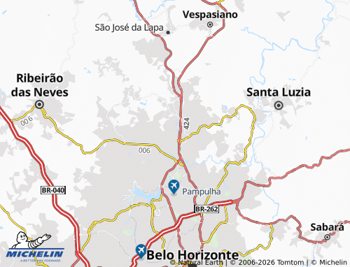 Mappa MICHELIN Conjunto Serra Verde - ViaMichelin