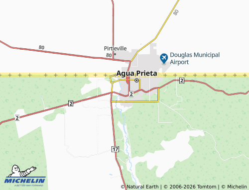 MICHELIN Ejidal map - ViaMichelin