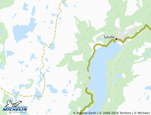 MICHELIN-Landkarte Svandal - ViaMichelin