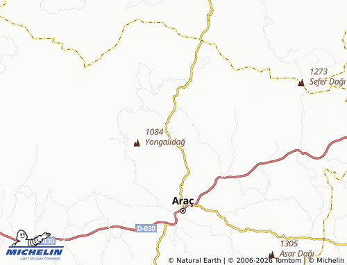 Mappa MICHELIN Pelitören - ViaMichelin