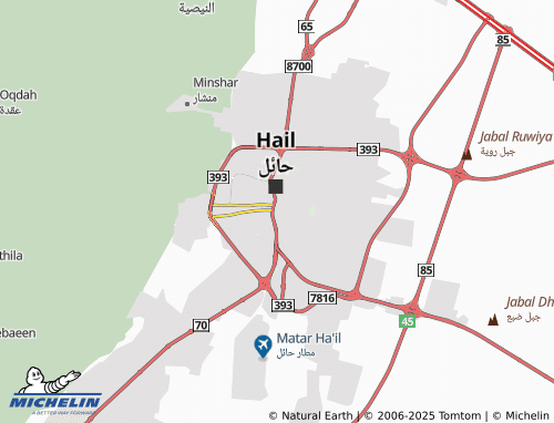 MICHELIN Samah map - ViaMichelin