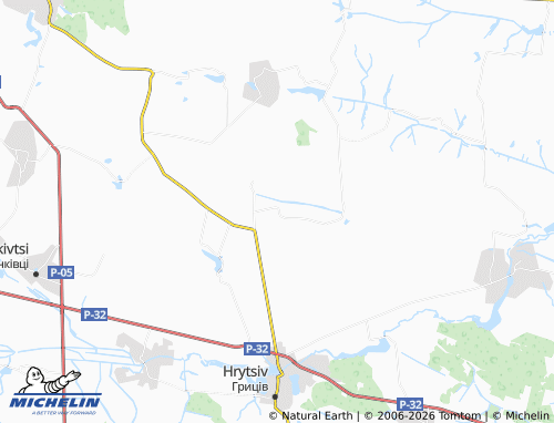 MICHELIN Ustianivka map - ViaMichelin