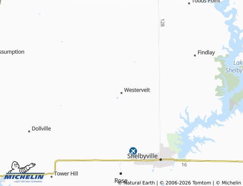 Carte MICHELIN Westervelt - ViaMichelin