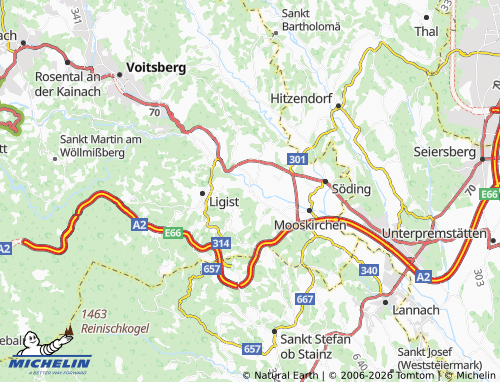 MICHELIN Hallersdorf map - ViaMichelin
