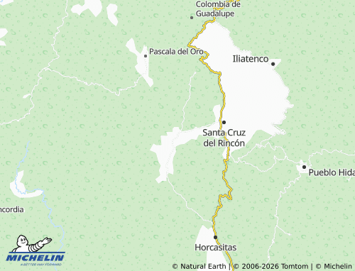 Mappa MICHELIN Tlaxcalixtlahuaca - ViaMichelin