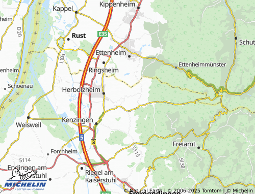 Carte MICHELIN Tutschfelden - ViaMichelin