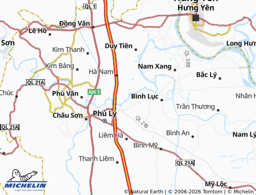 Mapa MICHELIN Tiên Hải - ViaMichelin