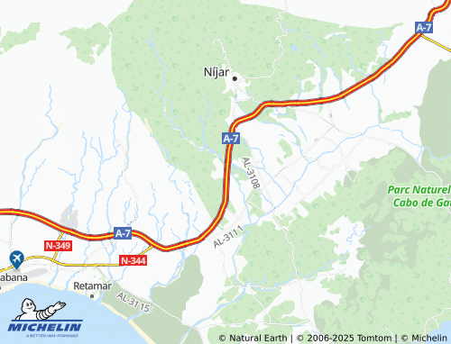 MICHELIN El Jabonero map - ViaMichelin