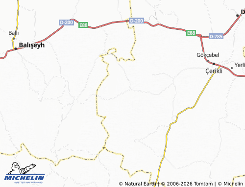 Mapa MICHELIN Çongar - ViaMichelin