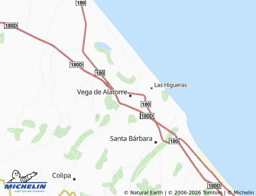 Mappa MICHELIN Diana Alta - ViaMichelin