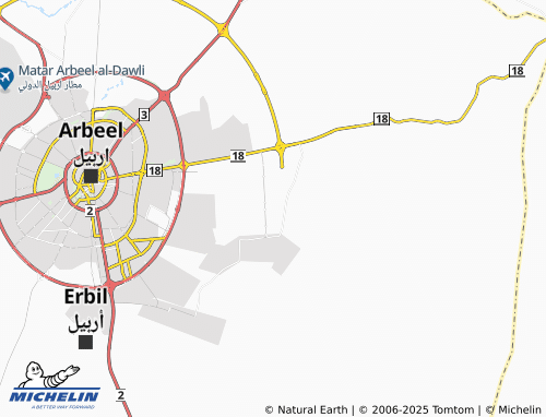 MICHELIN-Landkarte عظم - ViaMichelin