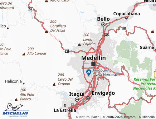 Carte MICHELIN San Javier No.2 - ViaMichelin