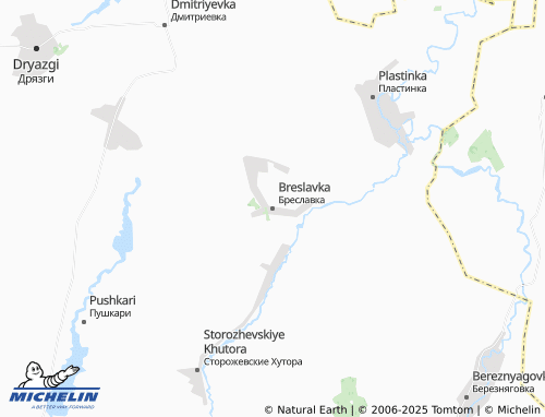 MICHELIN-Landkarte Breslavka - ViaMichelin