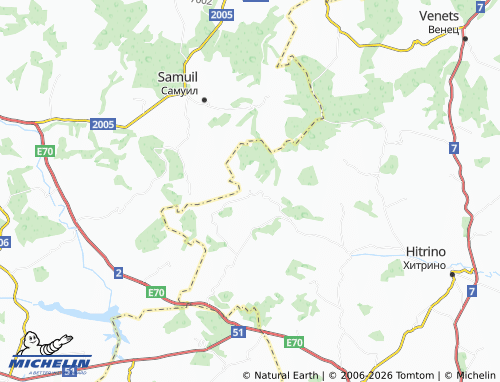 Mappa MICHELIN Visoka polyana - ViaMichelin