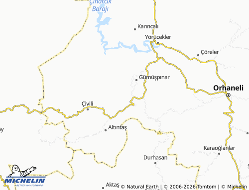 Carte MICHELIN Dündar - ViaMichelin