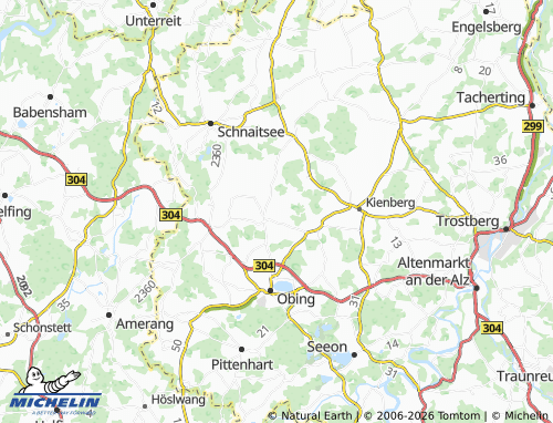 MICHELIN Honau map - ViaMichelin