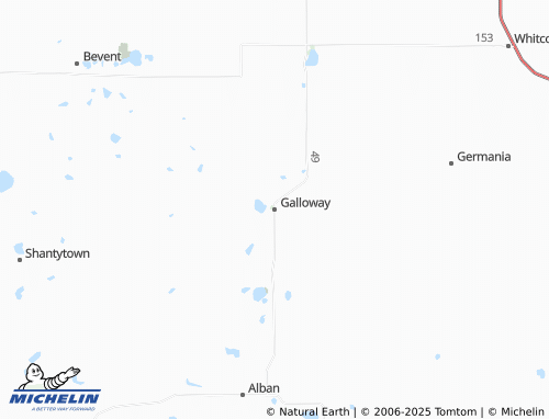 MICHELIN Galloway map - ViaMichelin