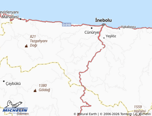 Mappa MICHELIN Göçkün - ViaMichelin