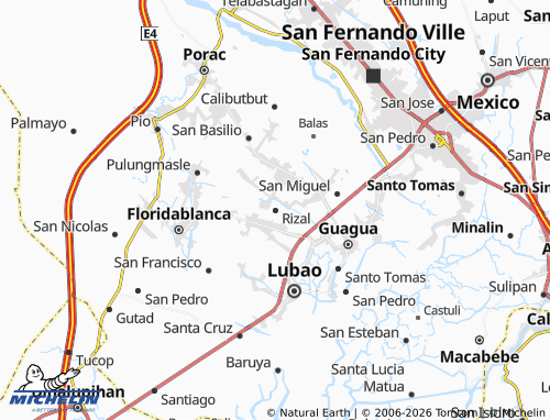 MICHELIN Rizal map - ViaMichelin