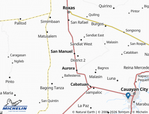 Mapa MICHELIN District 1 - ViaMichelin
