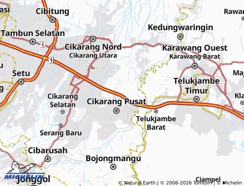 Mapa MICHELIN Hegarmukti - ViaMichelin
